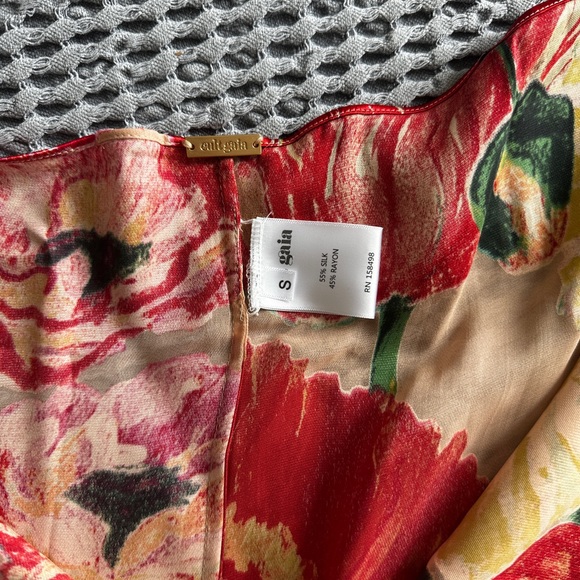 Cult Gaia silk coverup skirt - Picture 2 of 4